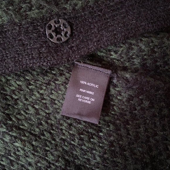 Torrid Green & Black Plaid Open Front Cardigan (1) - Picture 11 of 12